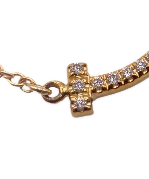 TIFFANY & Co.（ティファニー）TIFFANY & Co. (ティファニー) Tスマイル ミニ ダイヤモンド ネックレス サイズ:ミニの古着・服飾アイテム