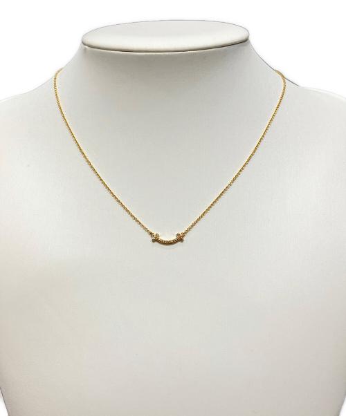 TIFFANY & Co.（ティファニー）TIFFANY & Co. (ティファニー) Tスマイル ミニ ダイヤモンド ネックレス サイズ:ミニの古着・服飾アイテム