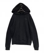 OFFWHITEオフホワイト）の古着「バイアスプリントパーカー」｜ブラック