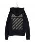 OFFWHITE (オフホワイト) バイアスプリントパーカー ブラック サイズ:L：35000円