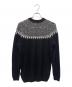 MONCLER (モンクレール) FRAGMENTS (フラグメント) x Fragment Nordic Pullover Knit/ノルディックセーター ブラック サイズ:Ｓ：55000円