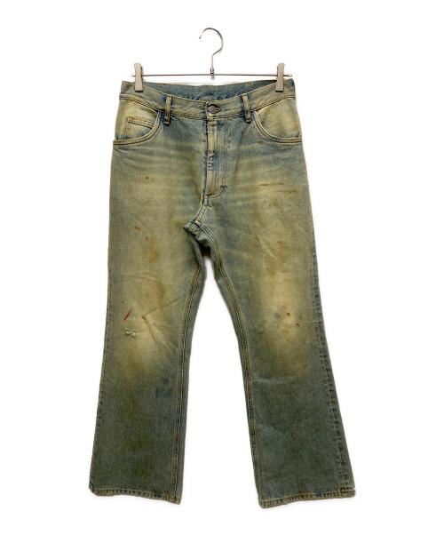 Maison Margiela（メゾンマルジェラ）Maison Margiela (メゾンマルジェラ) Dirty Wash Denim/ダーティー・ウォッシュ・デニム インディゴ サイズ:W29の古着・服飾アイテム