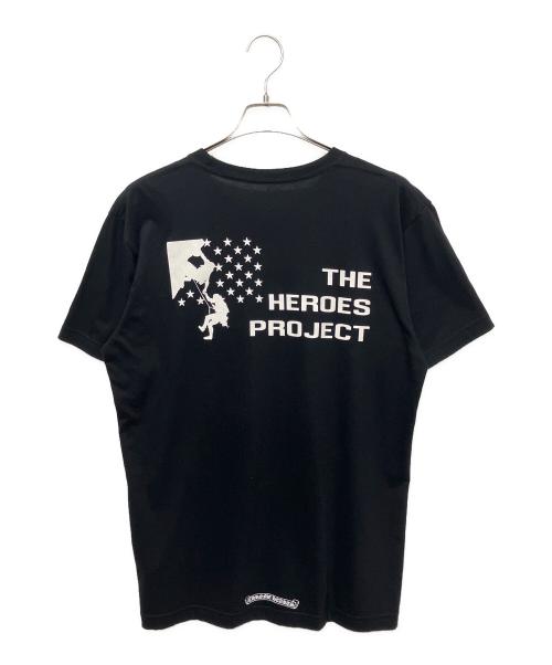 CHROME HEARTS（クロムハーツ）CHROME HEARTS (クロムハーツ) THE HEROES PROJECT カットソー ブラック サイズ:Lの古着・服飾アイテム
