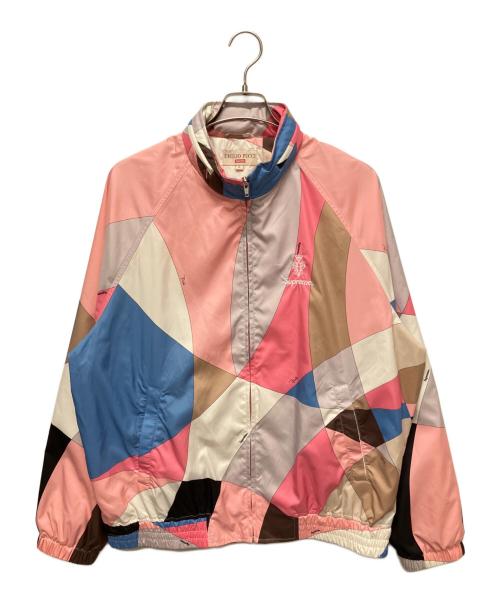SUPREME（シュプリーム）SUPREME (シュプリーム) Emilio Pucci (エミリオ プッチ) SPORT JACKET ピンク サイズ:Lの古着・服飾アイテム