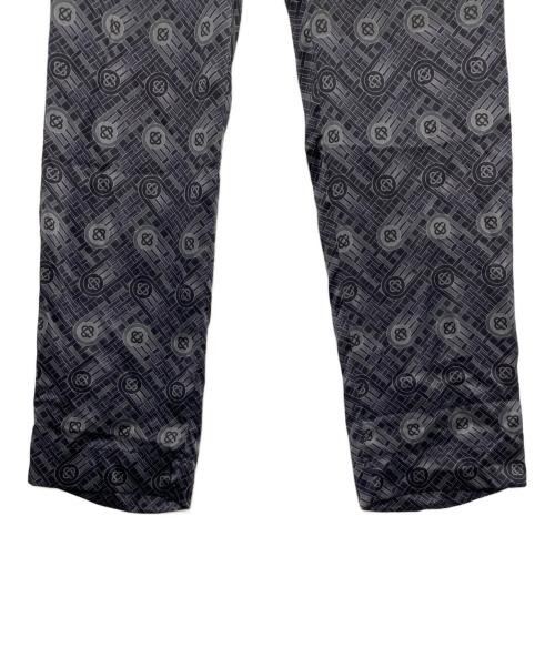 CASABLANCA（カサブランカ）CASABLANCA (カサブランカ) Silk Ping Pong Monogram Pajama Pant グレー サイズ:Sの古着・服飾アイテム