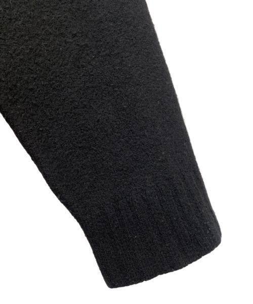 JIL SANDER（ジルサンダー）JIL SANDER (ジルサンダー) サイドスリットオーバーニット ブラック サイズ:46の古着・服飾アイテム