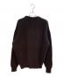 JIL SANDER (ジルサンダー) サイドスリットケーブルニット ブラウン サイズ:44：40000円
