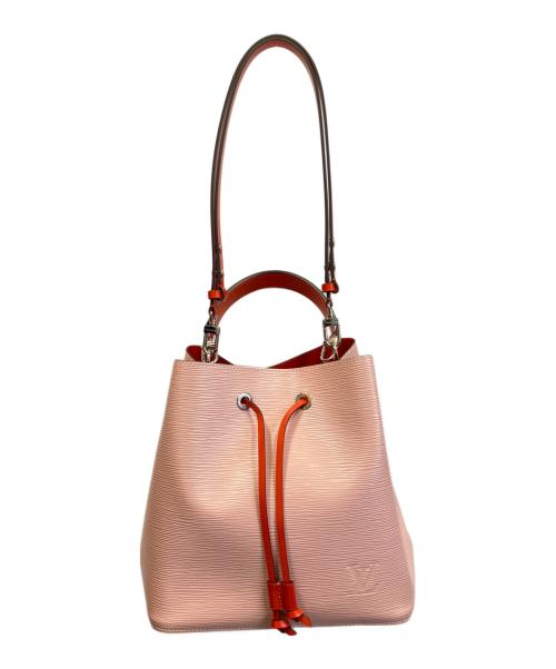 LOUIS VUITTON（ルイ ヴィトン）LOUIS VUITTON (ルイ ヴィトン) NeoNoe ネオノエバラリーヌエピハンドバッグ ピンク×レッド サイズ:ネオの古着・服飾アイテム