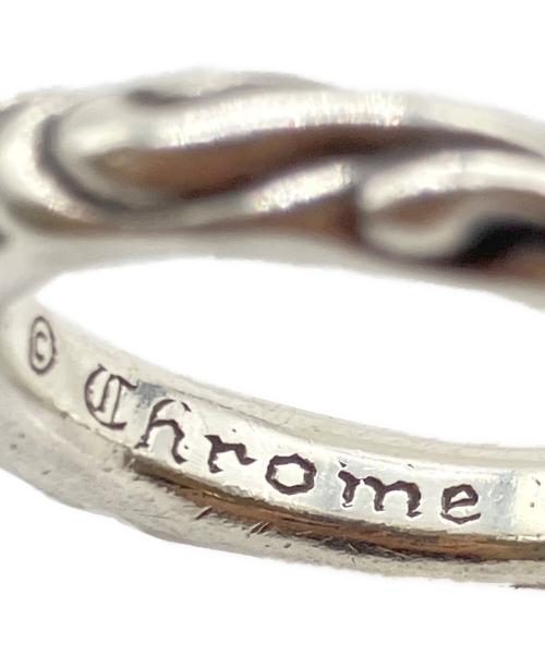 CHROME HEARTS（クロムハーツ）CHROME HEARTS (クロムハーツ) SCROLL BAND RING/スクロールバンドリング/SCRL BAND シルバー サイズ:15号の古着・服飾アイテム