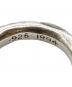 中古・古着 CHROME HEARTS (クロムハーツ) SCROLL BAND RING/スクロールバンドリング/SCRL BAND シルバー サイズ:15号：70000円
