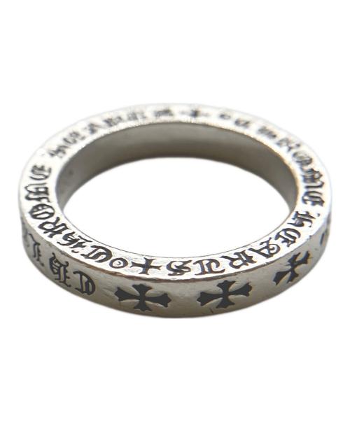 CHROME HEARTS（クロムハーツ）CHROME HEARTS (クロムハーツ) SPACER/スペーサーリング3mm LA限定 シルバー サイズ:16号の古着・服飾アイテム