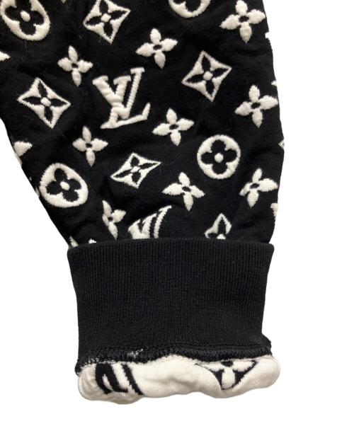 LOUIS VUITTON（ルイ ヴィトン）LOUIS VUITTON (ルイ ヴィトン) 20SS フルモノグラム ジャガード スウェット ブラック×ホワイト サイズ:XLの古着・服飾アイテム