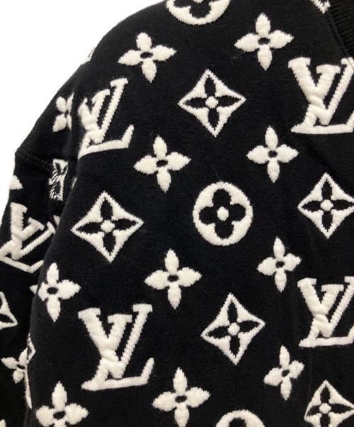 LOUIS VUITTON（ルイ ヴィトン）LOUIS VUITTON (ルイ ヴィトン) 20SS フルモノグラム ジャガード スウェット ブラック×ホワイト サイズ:XLの古着・服飾アイテム