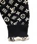中古・古着 LOUIS VUITTON (ルイ ヴィトン) 20SS フルモノグラム ジャガード スウェット ブラック×ホワイト サイズ:XL：130000円