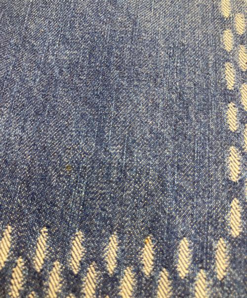 LOUIS VUITTON（ルイ ヴィトン）LOUIS VUITTON (ルイ ヴィトン) 20AW ジャイアントダミエウェーブスモノグラムデニムパンツ インディゴ サイズ:32の古着・服飾アイテム