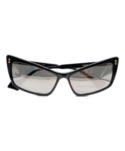 GUCCI（グッチ）GUCCI (グッチ) キャットアイサングラス ブラック サイズ:58☐15の古着・服飾アイテム