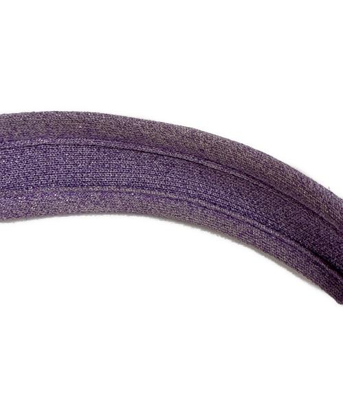 ALEXANDER WANG（アレキサンダー・ワン）ALEXANDER WANG (アレキサンダーワン) ライアンリブニットスモールバッグ バイオレットの古着・服飾アイテム