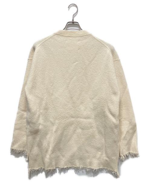 JIL SANDER（ジルサンダー）JIL SANDER (ジルサンダー) クルーネック プルオーバーニット ホワイト サイズ:Sの古着・服飾アイテム