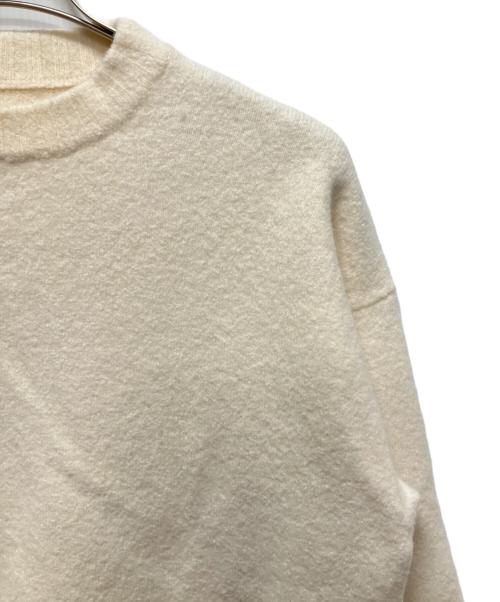 JIL SANDER（ジルサンダー）JIL SANDER (ジルサンダー) クルーネック プルオーバーニット ホワイト サイズ:Sの古着・服飾アイテム