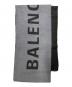BALENCIAGA（バレンシアガ）の古着「ロゴマフラー」｜グレー
