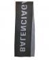 BALENCIAGA (バレンシアガ) ロゴマフラー グレー サイズ:FREE：27000円