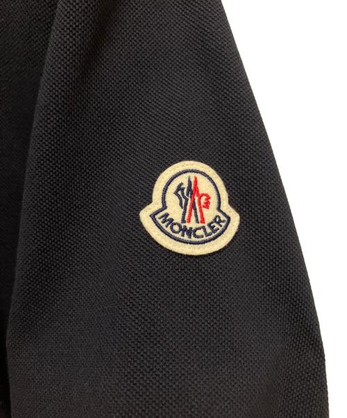 MONCLER（モンクレール）MONCLER (モンクレール) SS POLO/ハーフジップポロシャツ ネイビー サイズ:XLの古着・服飾アイテム