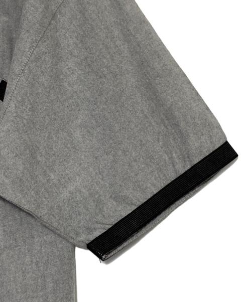 WTAPS（ダブルタップス）WTAPS (ダブルタップス) LEAGUE SS COTTON FLANNEL  ライトグレー サイズ:02の古着・服飾アイテム