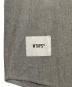 中古・古着 WTAPS (ダブルタップス) LEAGUE SS COTTON FLANNEL  ライトグレー サイズ:02：20000円