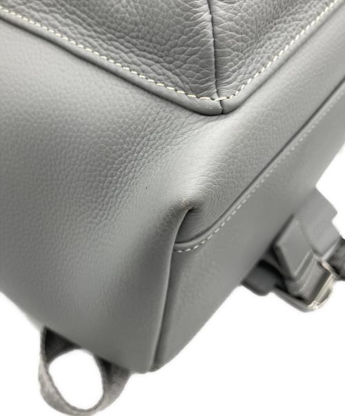 Christian Dior（クリスチャン ディオール）Christian Dior (クリスチャン ディオール) ライダー RIDER1947ロゴ バックパック ライトグレーの古着・服飾アイテム