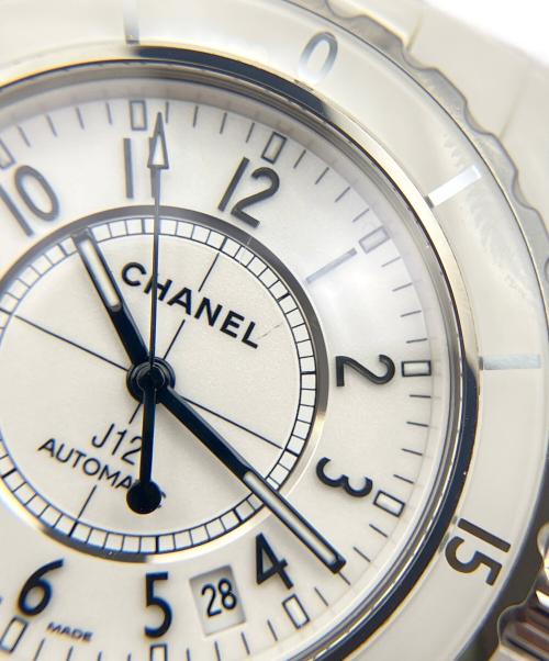 CHANEL（シャネル）CHANEL (シャネル) J12/ジェイ トゥエルブ H0970 ホワイト サイズ:38cmの古着・服飾アイテム