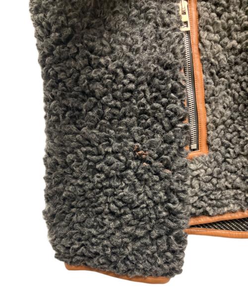 LOEWE（ロエベ）LOEWE (ロエベ) Anagram Hoodie Jacket/ロエベ アナグラムプリント ドローストリング フード付きジャケット グレー サイズ:Lの古着・服飾アイテム