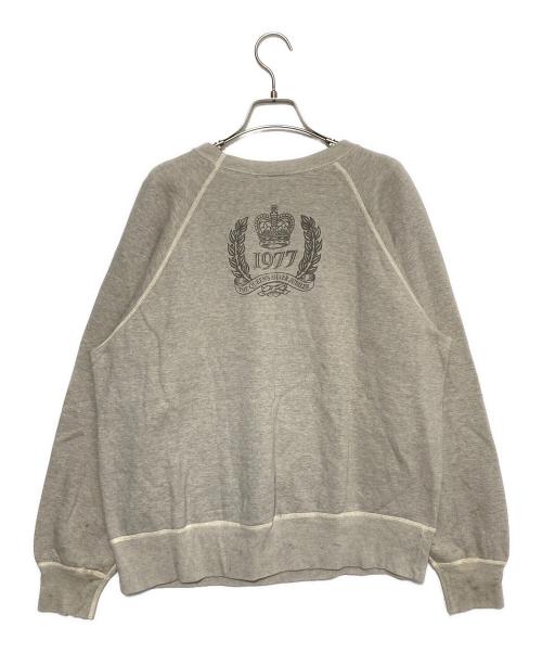 SAINT MICHAEL（セントマイケル）SAINT MICHAEL (セントマイケル) SEX PISTOLS (セックスピストルズ) SP_CREW SWT / QUEEN グレー サイズ:Lの古着・服飾アイテム