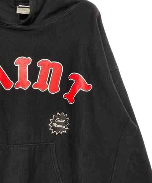 SAINT MICHAEL（セントマイケル）SAINT MICHAEL (セントマイケル) HOODIE/ARCH SAINT ブラック サイズ:Lの古着・服飾アイテム