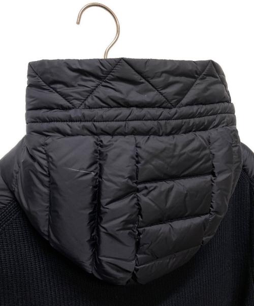 MONCLER（モンクレール）MONCLER (モンクレール) MAGLIONE TRICOT CARDIGAN(マグリオーネトリコカーディガン)/ニット切替ダウンジャケット ネイビー サイズ:Lの古着・服飾アイテム