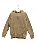 MONCLERモンクレール）の古着「FELPA CON CAPPUCCIO HOODIE SWEATER」｜ベージュ