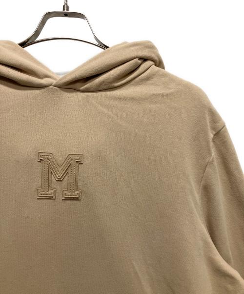 MONCLER（モンクレール）MONCLER (モンクレール) FELPA CON CAPPUCCIO HOODIE SWEATER ベージュ サイズ:Lの古着・服飾アイテム