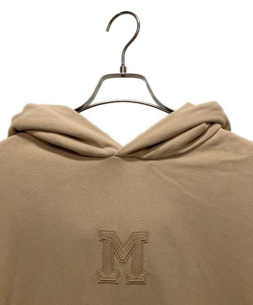 MONCLER（モンクレール）MONCLER (モンクレール) FELPA CON CAPPUCCIO HOODIE SWEATER ベージュ サイズ:Lの古着・服飾アイテム