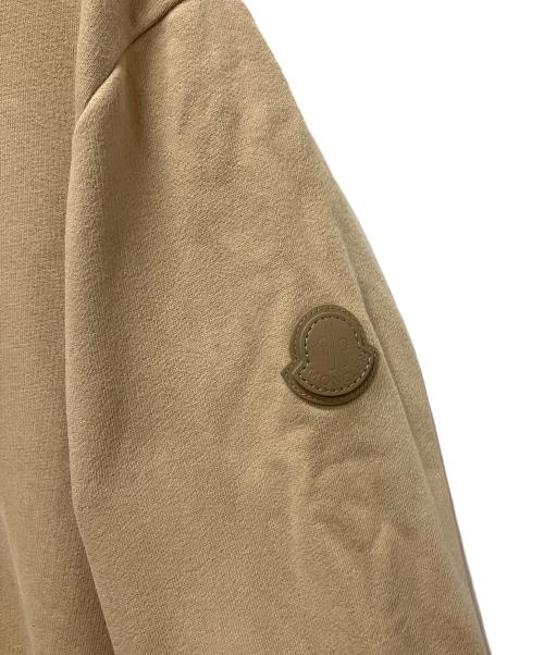 MONCLER（モンクレール）MONCLER (モンクレール) FELPA CON CAPPUCCIO HOODIE SWEATER ベージュ サイズ:Lの古着・服飾アイテム