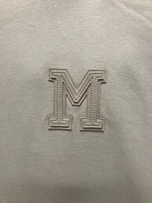 MONCLER（モンクレール）MONCLER (モンクレール) FELPA CON CAPPUCCIO HOODIE SWEATER ベージュ サイズ:Lの古着・服飾アイテム