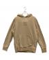 MONCLER（モンクレール）の古着「FELPA CON CAPPUCCIO HOODIE SWEATER」｜ベージュ