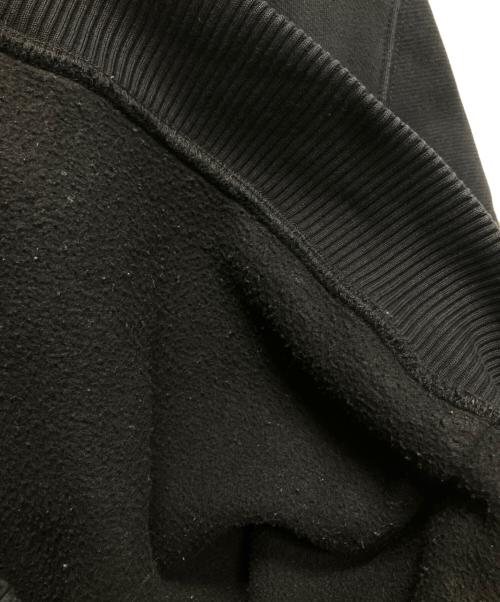 BURBERRY LONDON（バーバリーロンドン）BURBERRY LONDON (バーバリーロンドン) Checked Cotton Blend Hoodie(チェックドコットンブレンドフーディ) ブラック サイズ:Lの古着・服飾アイテム