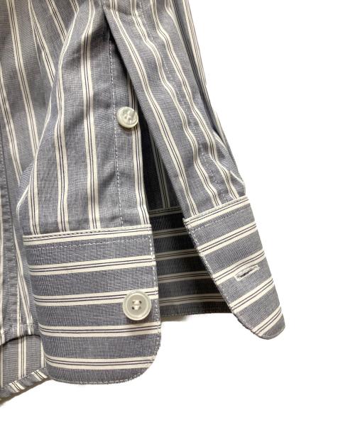 CELINE（セリーヌ）CELINE (セリーヌ) OVERSIZED SHIRT IN STRIPED COTTON シャツ ライトグレー サイズ:38の古着・服飾アイテム