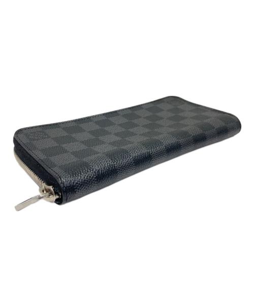 LOUIS VUITTON（ルイ ヴィトン）LOUIS VUITTON (ルイ ヴィトン) Zippy Wallet Vertical　ジッピーウォレット・ヴェルティカル　N63095 ブラックの古着・服飾アイテム