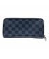 LOUIS VUITTON（ルイ ヴィトン）の古着「Zippy Wallet Vertical　ジッピーウォレット・ヴェルティカル　N63095」｜ブラック
