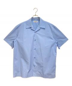 JIL SANDER レーヨン オープンカラー 開襟 シャツ 中古・古着通販】JIL SANDER (ジルサンダー) ストライプオープンカラー