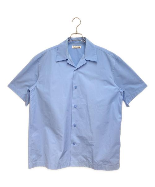 JIL SANDER（ジルサンダー）JIL SANDER (ジルサンダー) オープンカラーシャツ スカイブルー サイズ:37の古着・服飾アイテム
