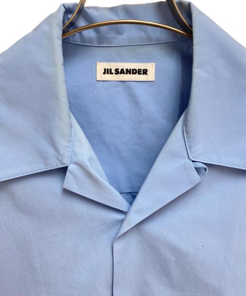 JIL SANDER（ジルサンダー）JIL SANDER (ジルサンダー) オープンカラーシャツ スカイブルー サイズ:37の古着・服飾アイテム