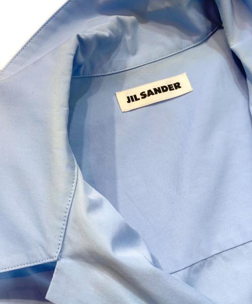 JIL SANDER（ジルサンダー）JIL SANDER (ジルサンダー) オープンカラーシャツ スカイブルー サイズ:37の古着・服飾アイテム