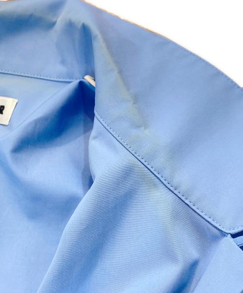 JIL SANDER（ジルサンダー）JIL SANDER (ジルサンダー) オープンカラーシャツ スカイブルー サイズ:37の古着・服飾アイテム