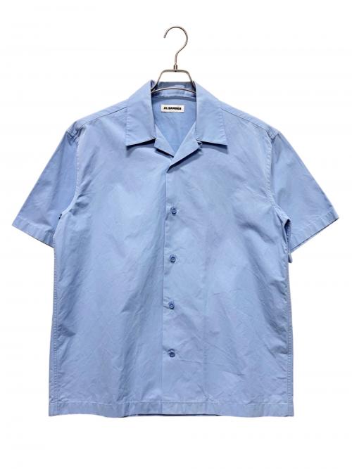 JIL SANDER（ジルサンダー）JIL SANDER (ジルサンダー) オープンカラーシャツ スカイブルー サイズ:37の古着・服飾アイテム